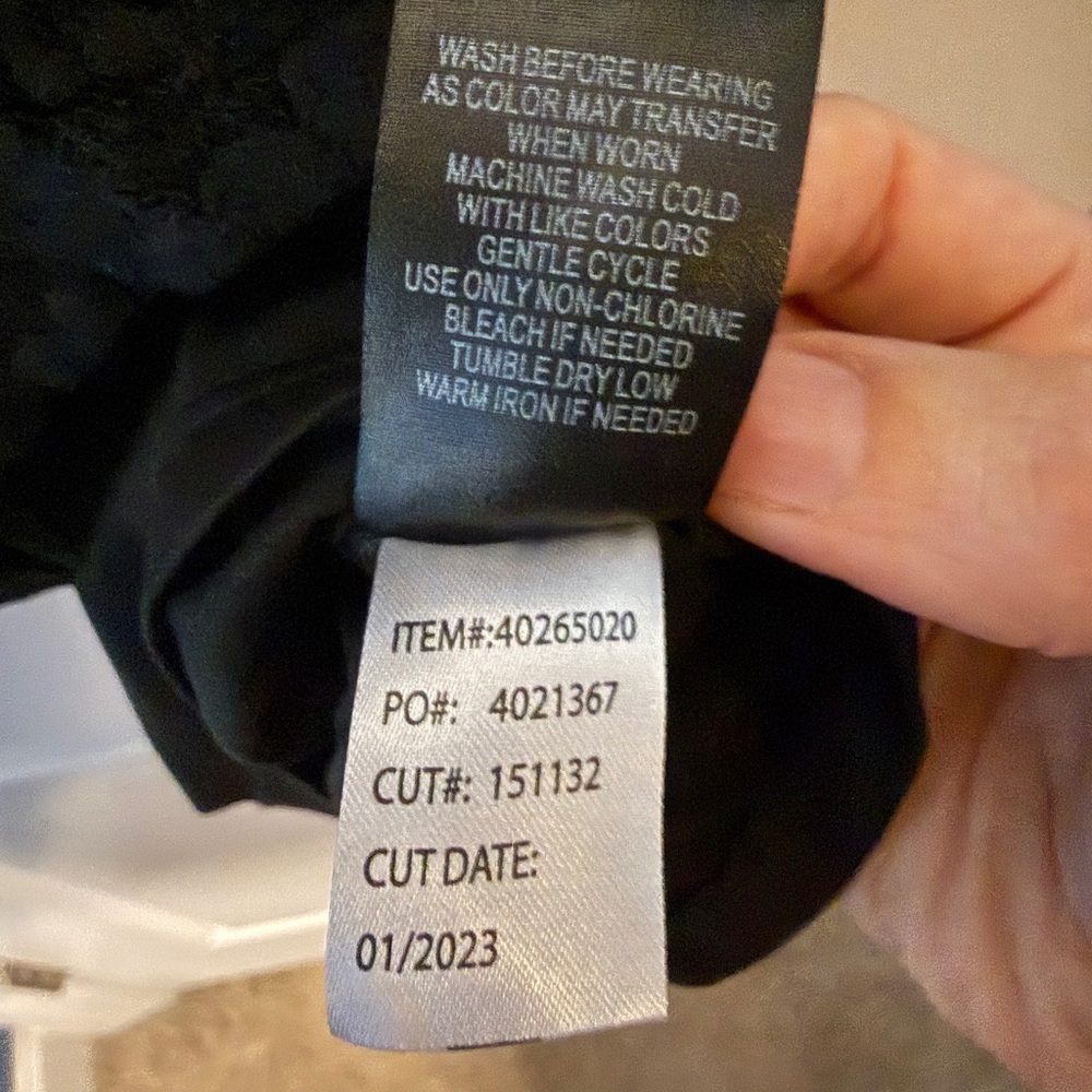 Torrid Black Lace Babydoll Whimsygoth Sweetheart Neckline Peplum Top 3X - Picture 7 of 7